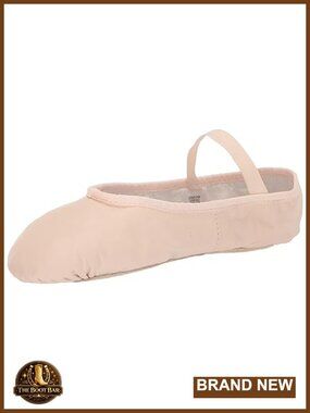 Women's Full Sole Leather Ballet Slippers Dance Shoes